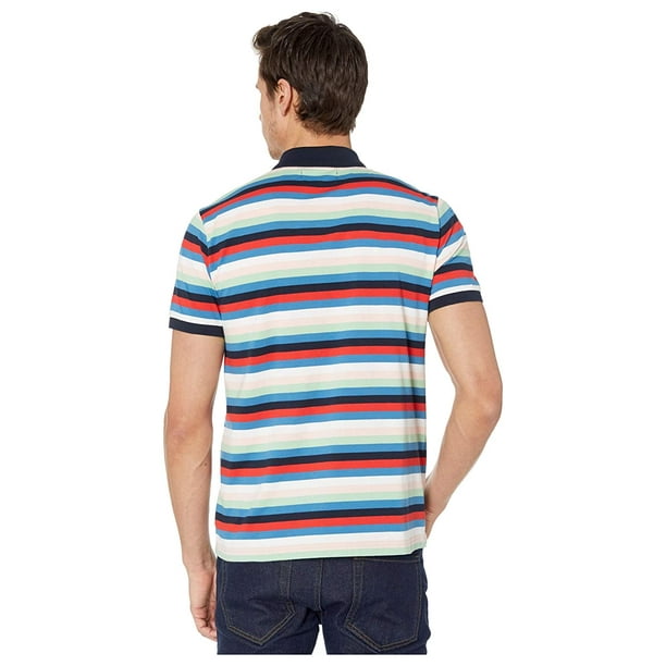 Original Penguin Horizontal Stripe Short Sleeve Polo Shirt